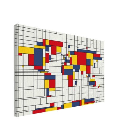 Mondriaan origineel canvas