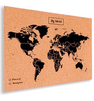 Prikbord behang
