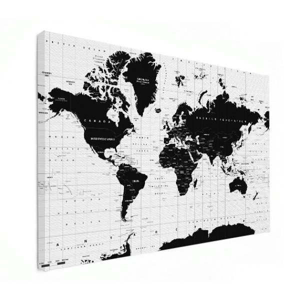 Wereldkaarten detail
