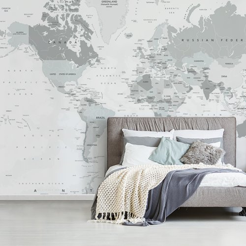 Wonderbaar Wereldkaart Aan De Muur l Nú -40% KORTING! ♥ VA € 5,97 XW-21